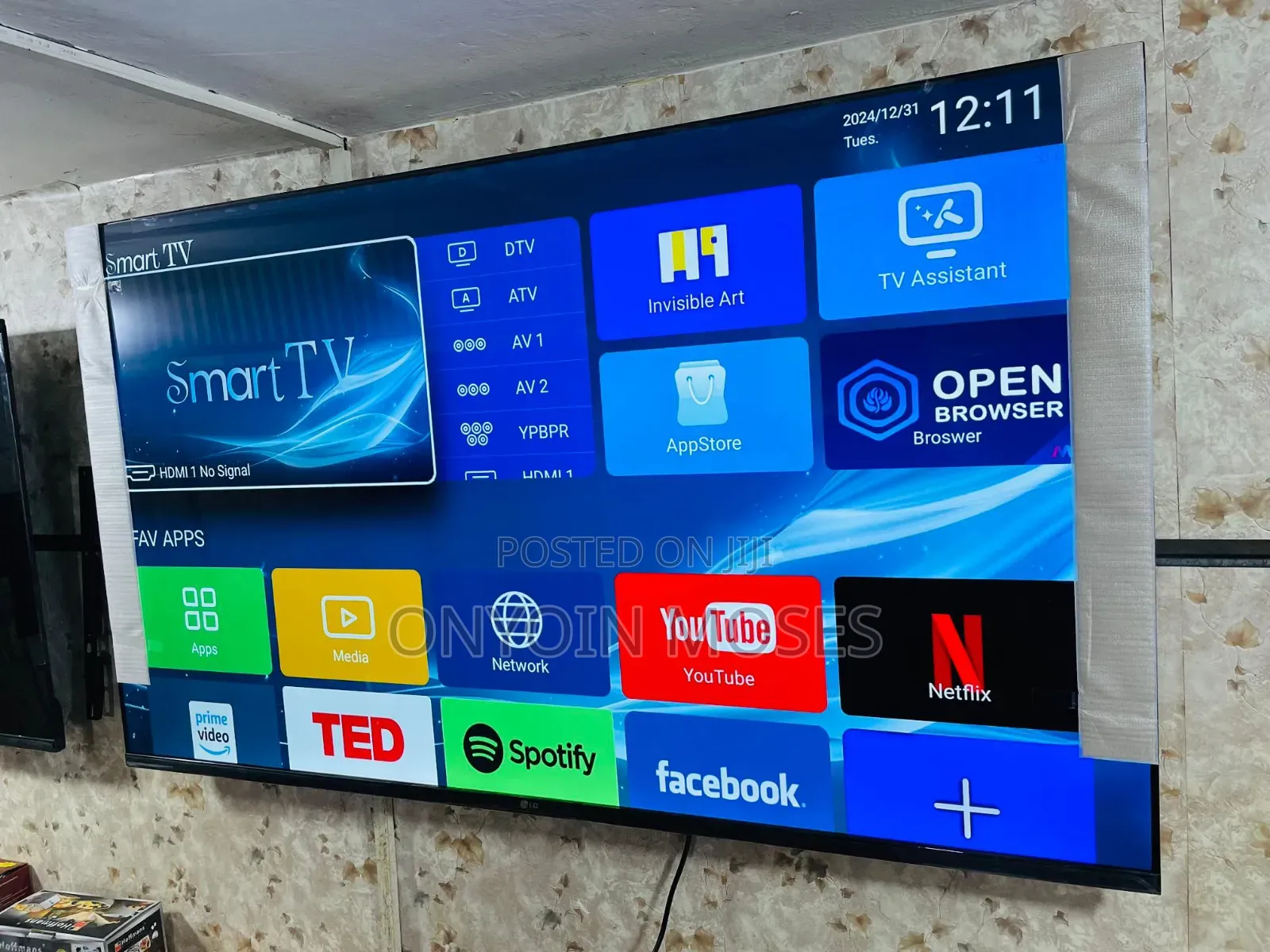 70" Lg Led Android Uhd Smart Flat Screen