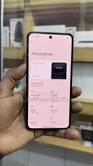 Nothing Phone 3a 256 GB Black