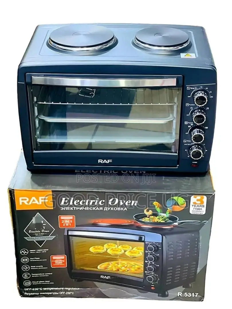 New 55l Raf Oven With Hotplates