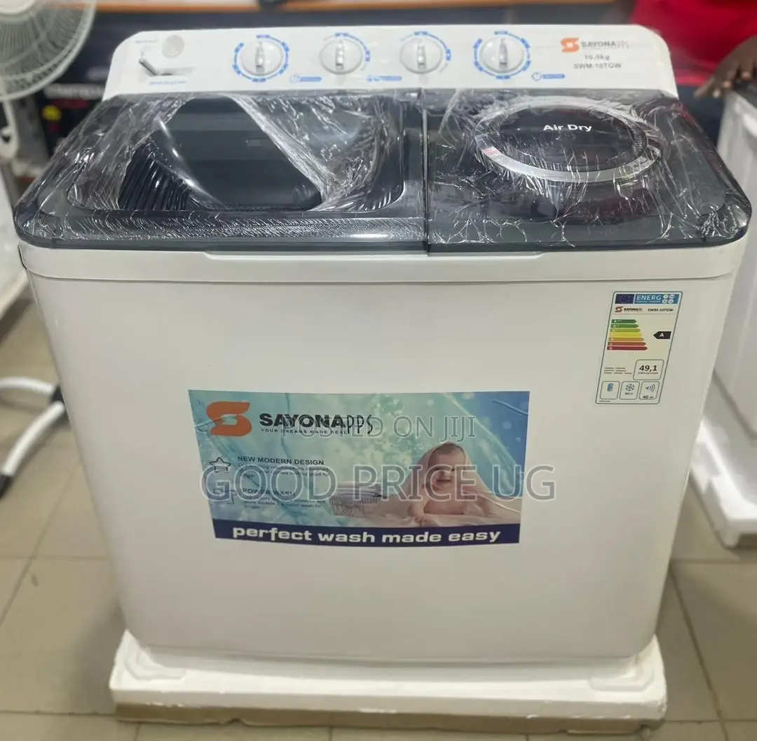 New 10kgs Sayona Twin Tub Top Loader