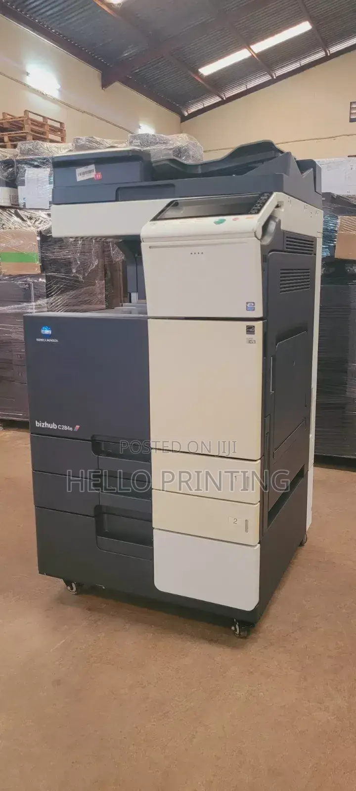 "Konica Bizhub C284e . Speed, Quality Reliability .