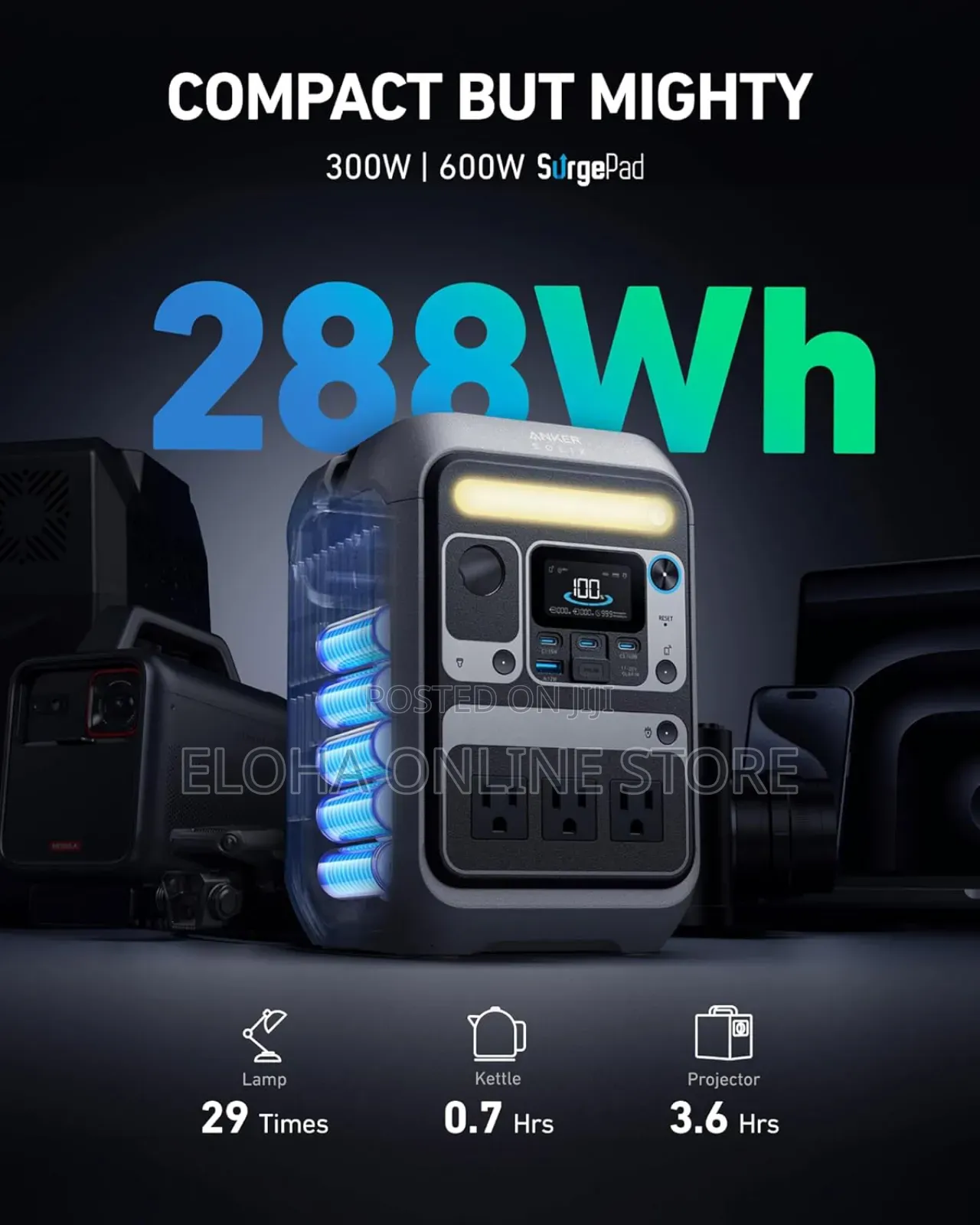 Anker Solix C300 Dc Power Station