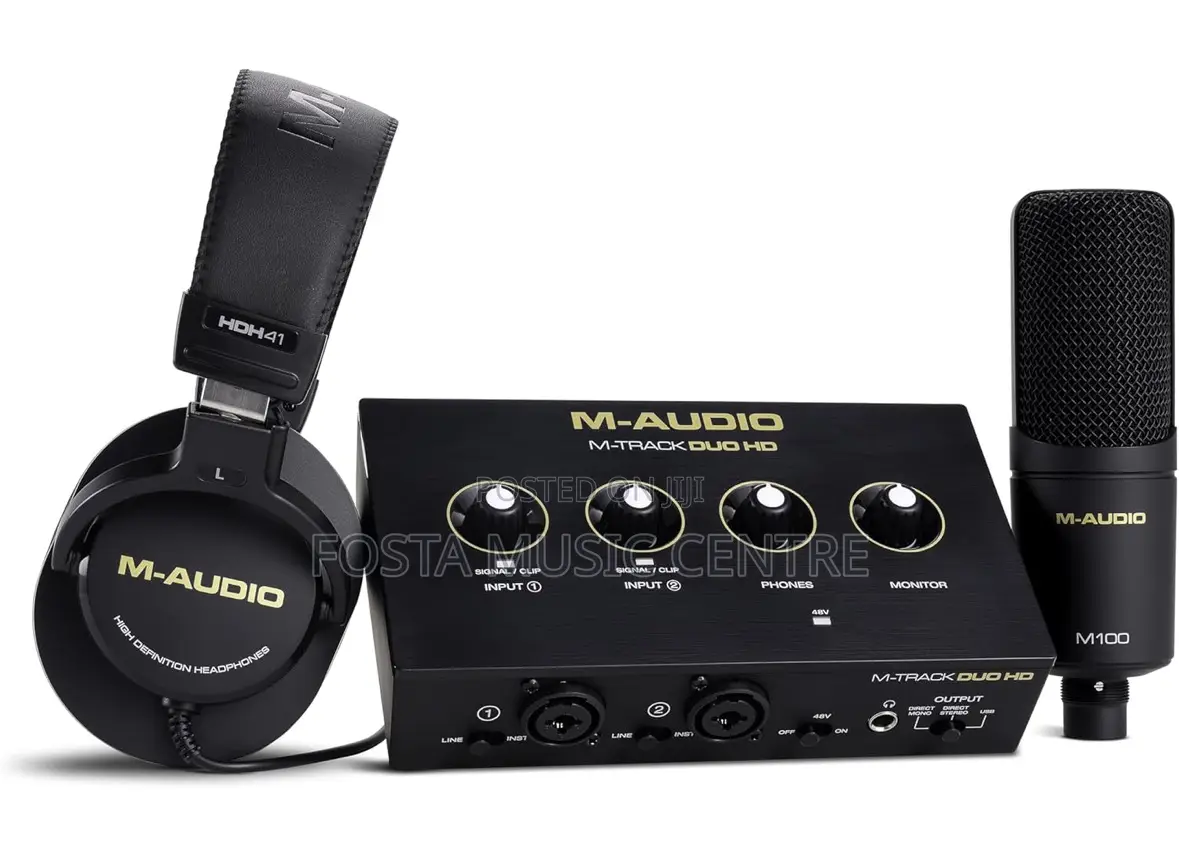 M-Audio M-Track Duo Hd Producer Pack