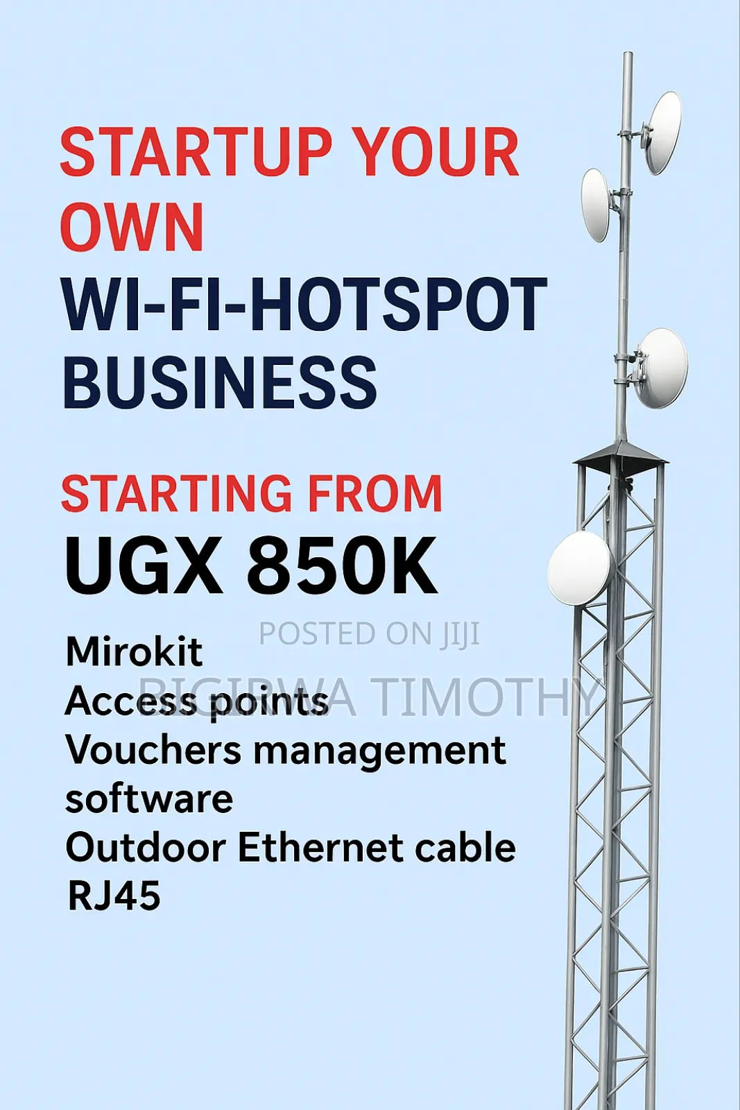 Wifi / Hot Spot Business