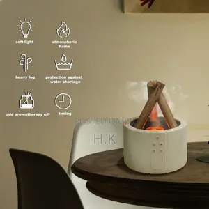 Ultrasonic Humidifier Large Capacity 280ml, Led and 3 Timers