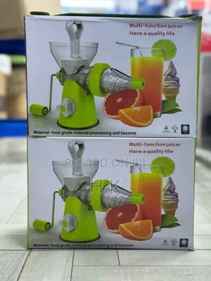 Multi-Function Manual Juicer.
