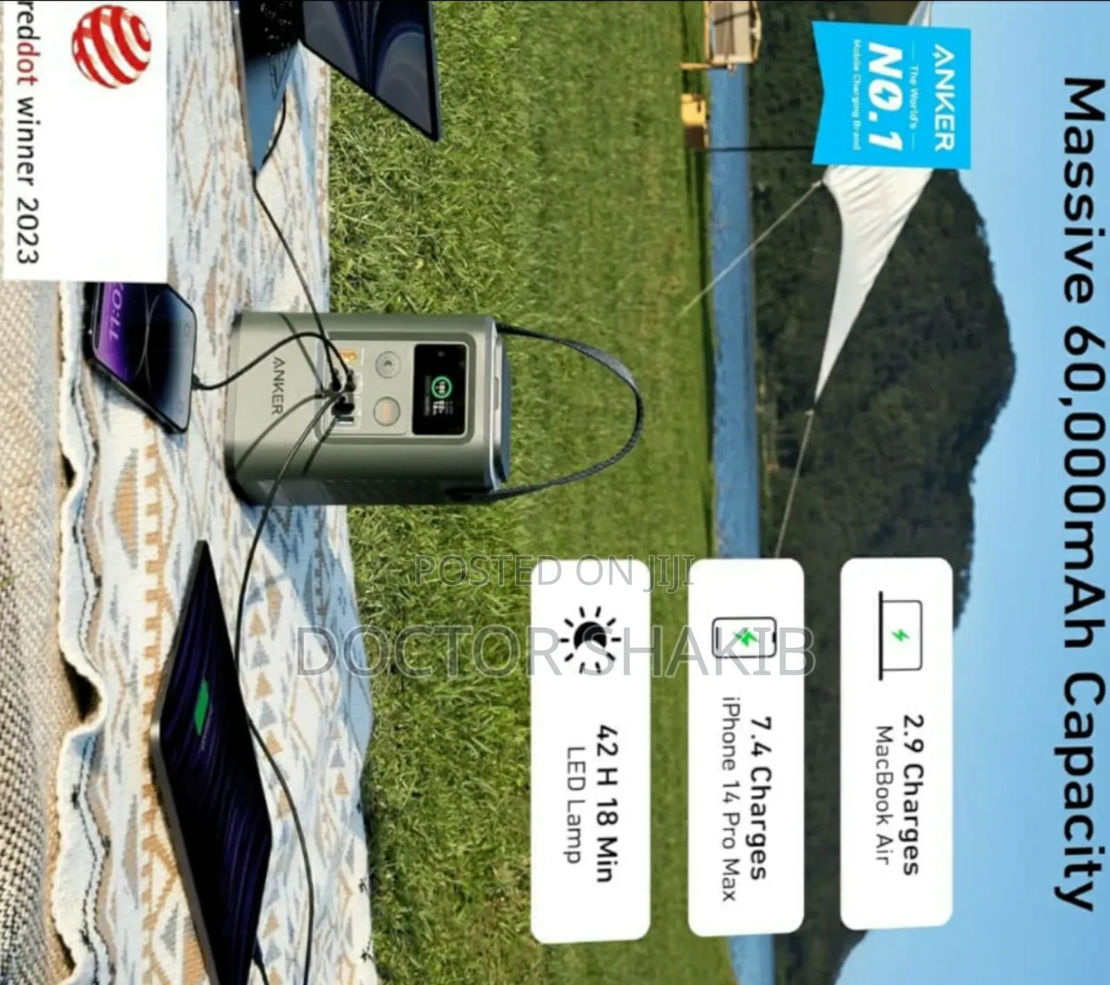 Brabd New Anker 548 Power Banks (Powercore Reserve 192wh)