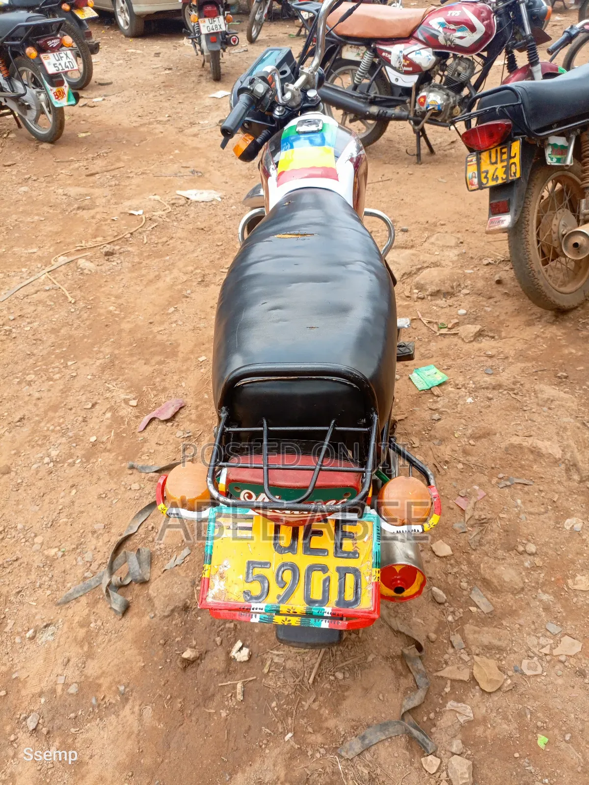 Bajaj Boxer 100 2015 Red