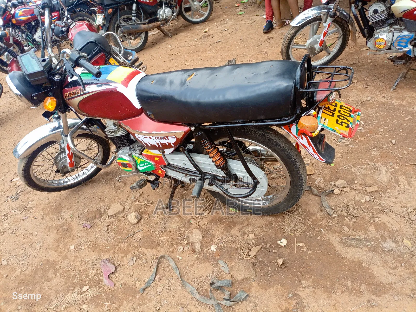 Bajaj Boxer 100 2015 Red