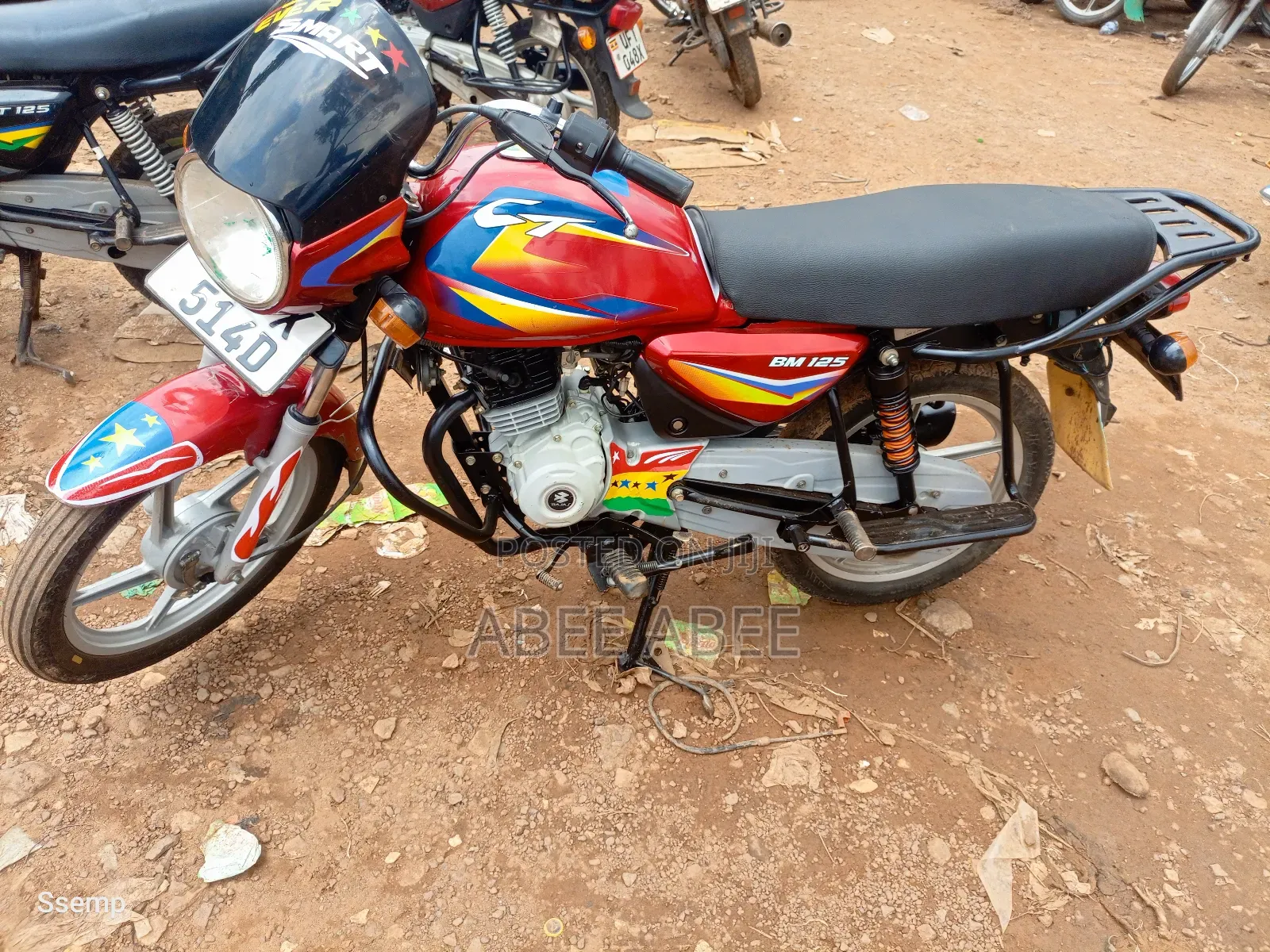 Bajaj Boxer 125 2024 Red