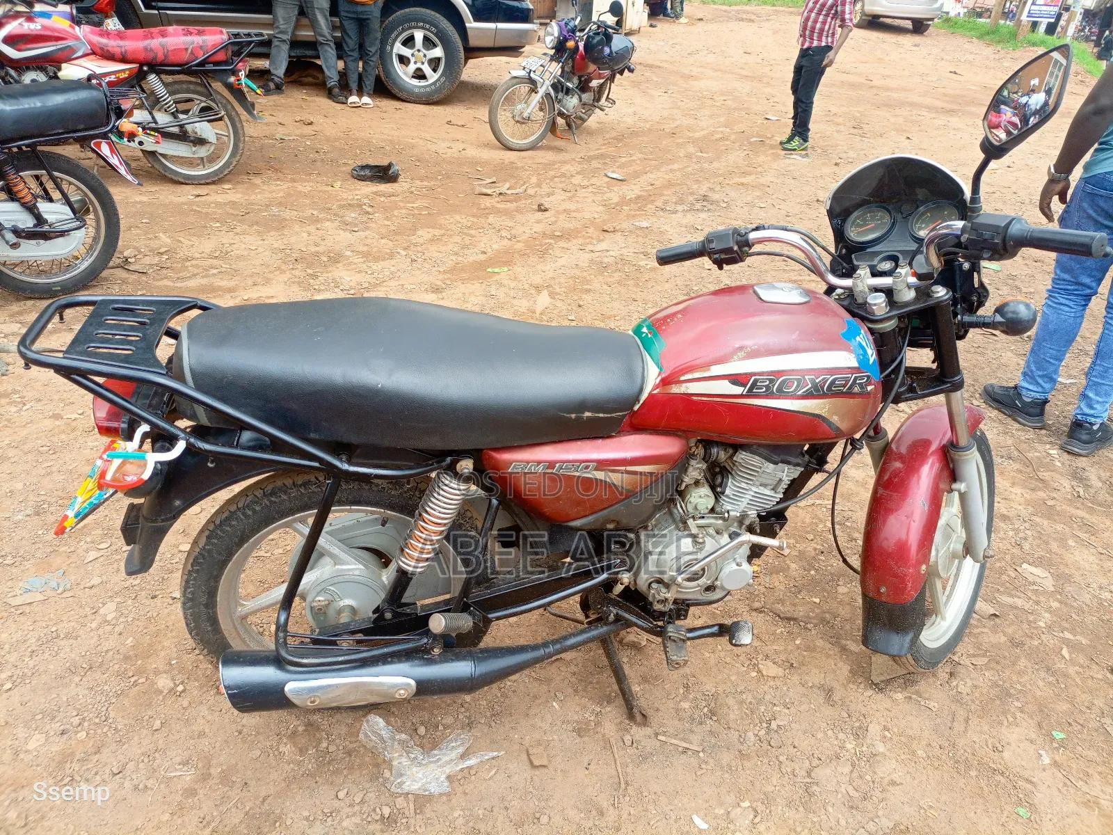Bajaj Boxer 2016 Red