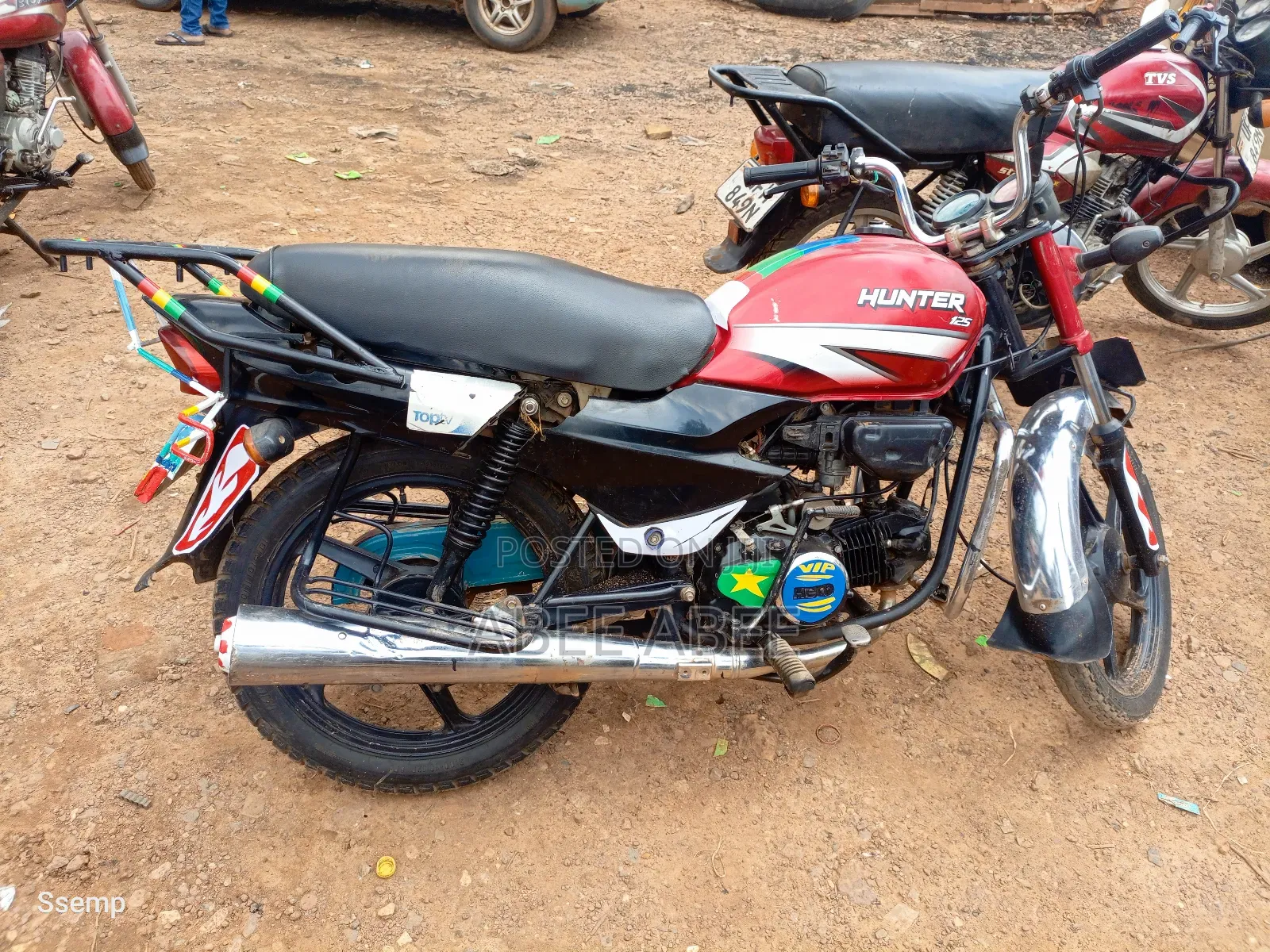 Hero Hunter 125 2021 Red