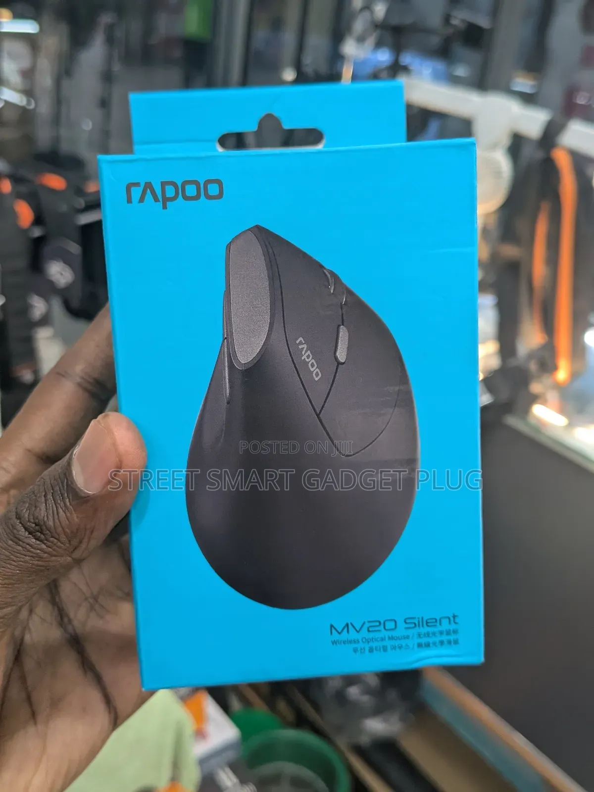 Rappo Mv20 Egonomic Silent Mouse
