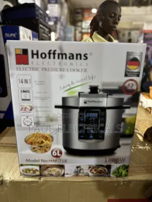 Hoffman Pressure Cooker 6l With Fryer and Steam