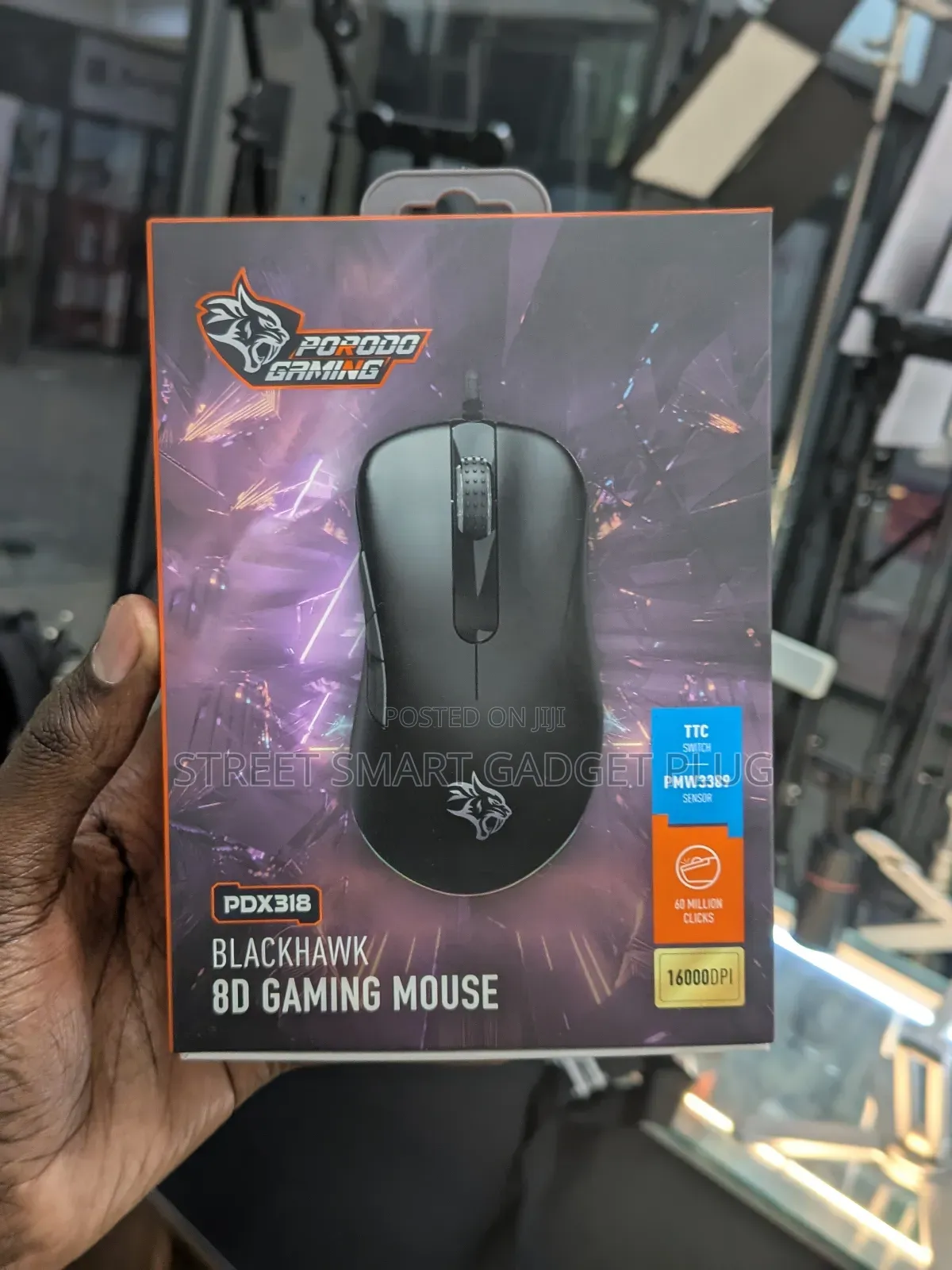 Porodo Gaming Mouse 8d