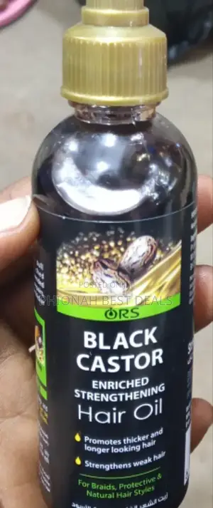 Black Caster Hair Oil