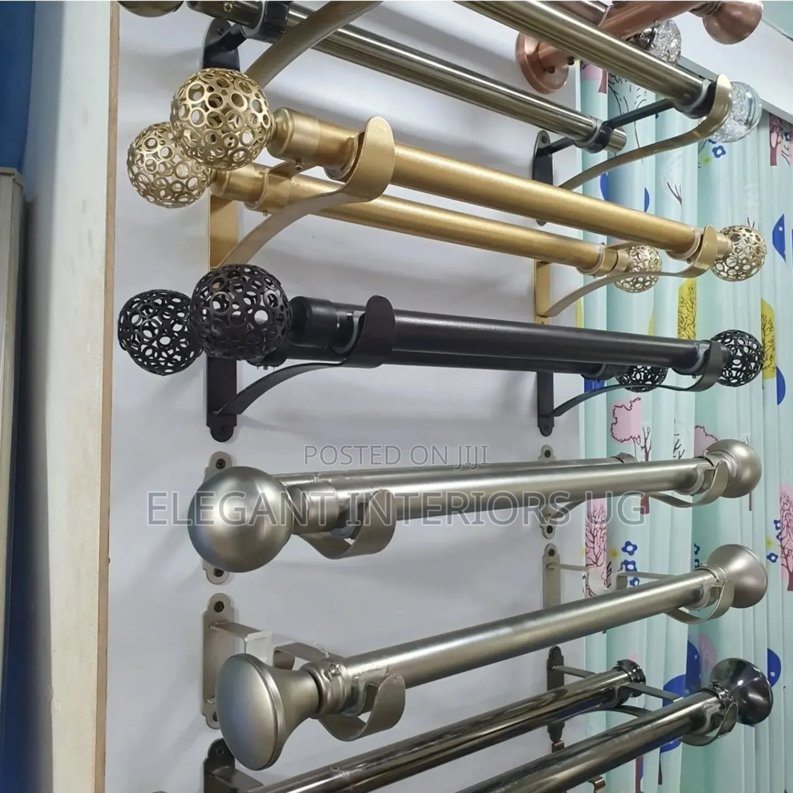 Fancy Curtain Rods Best for Homes and Hotels Rooms