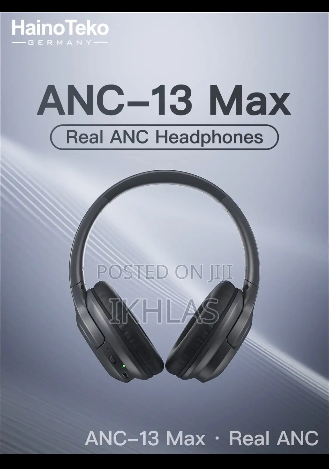 Hainoteko Anc-13max Wireless Headphones With Active Noise Cancellation