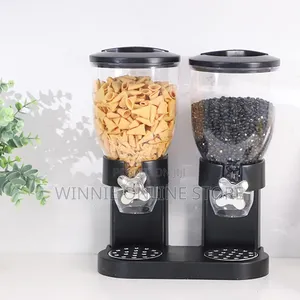 Double Food Cereal Dispenser