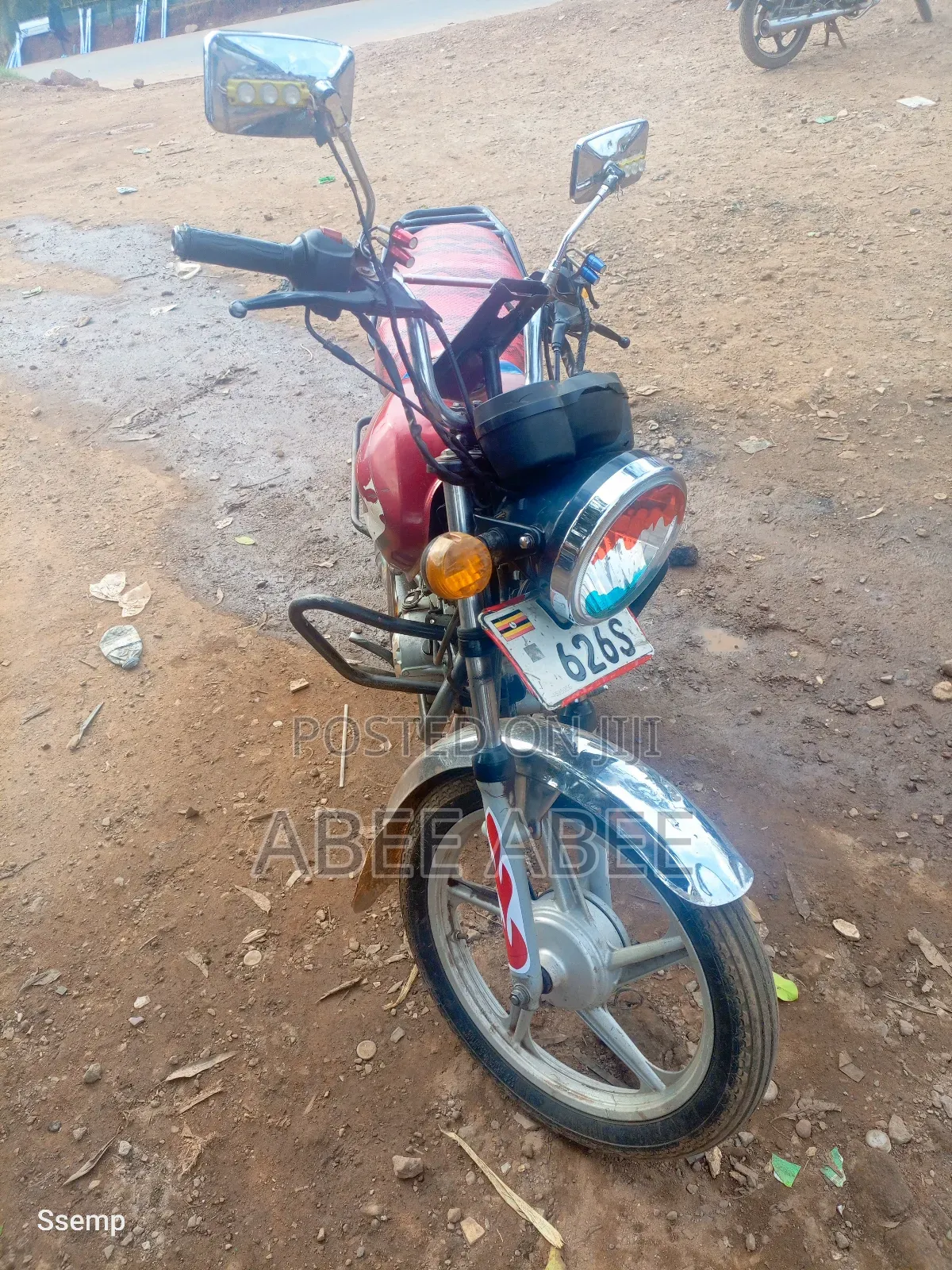 TVS HLX 125 2024 Red