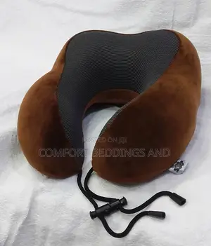 Neck Pillow / Travel Pillow Coffee Brown