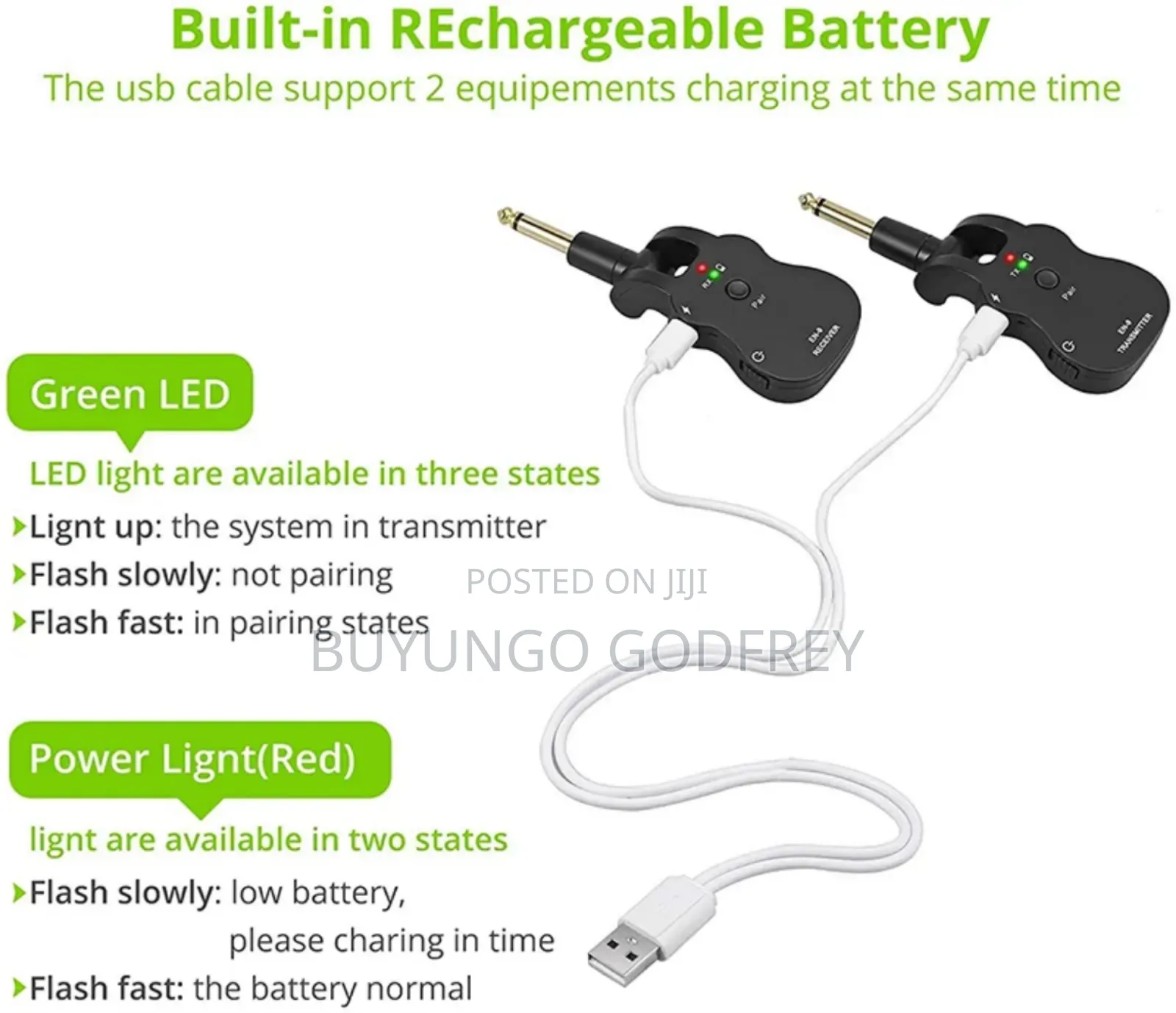 Guitar Wireless Transmitter