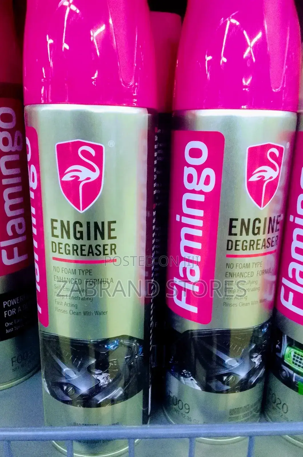 Flamingo Foam Engine Degreaser