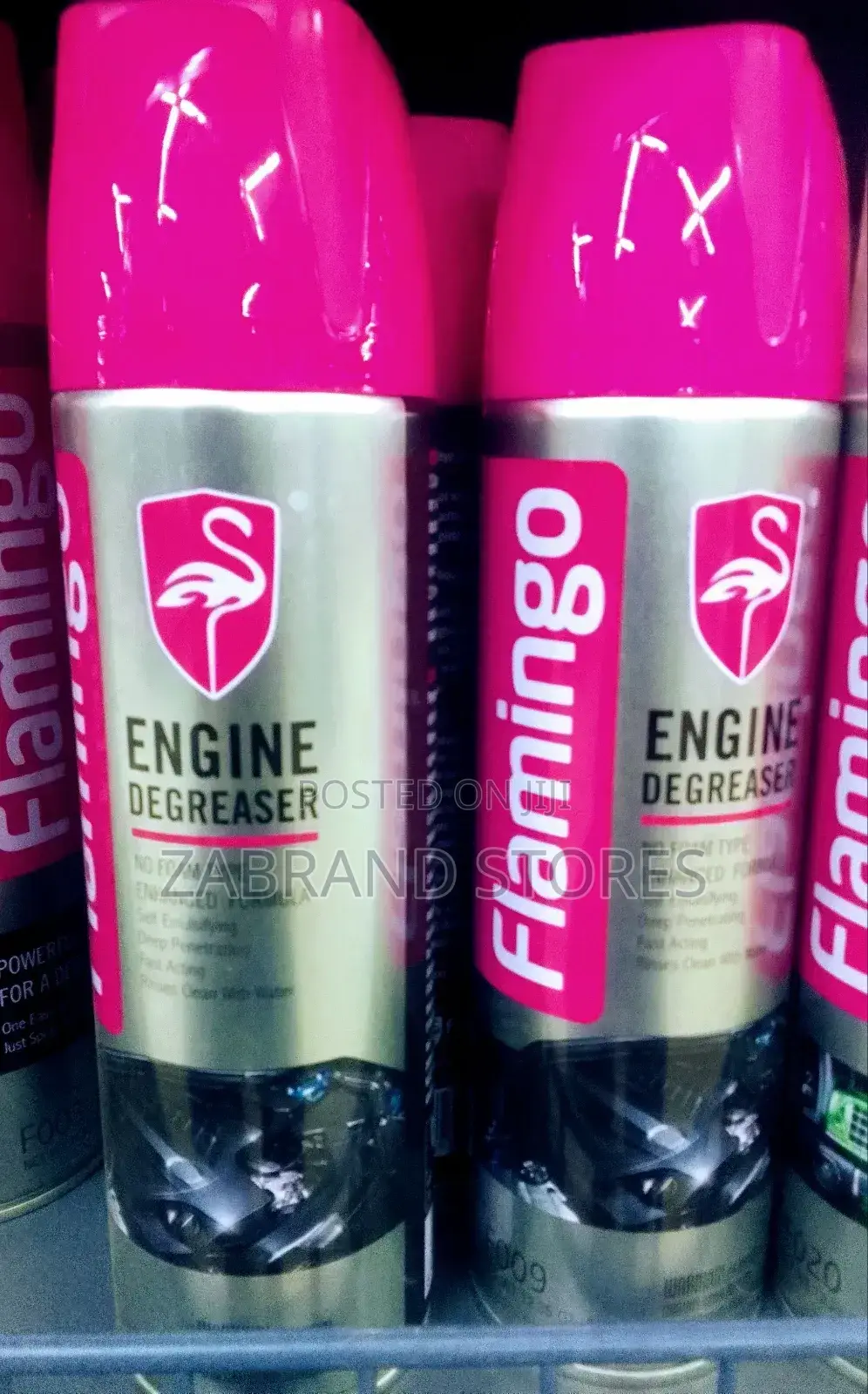 Flamingo Foam Engine Degreaser