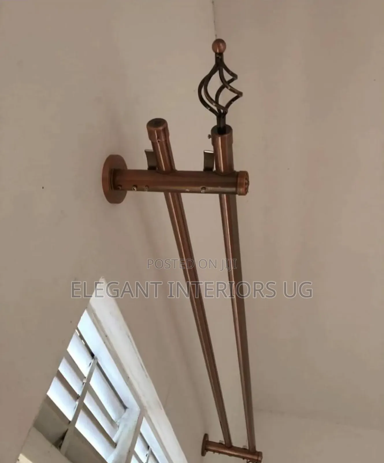 Legit Curtain Rods Per Meter Both in Twisted and Smooth and Cheap
