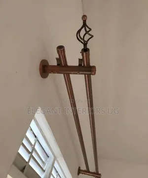 Legit Curtain Rods Per Meter Both in Twisted and Smooth and Cheap