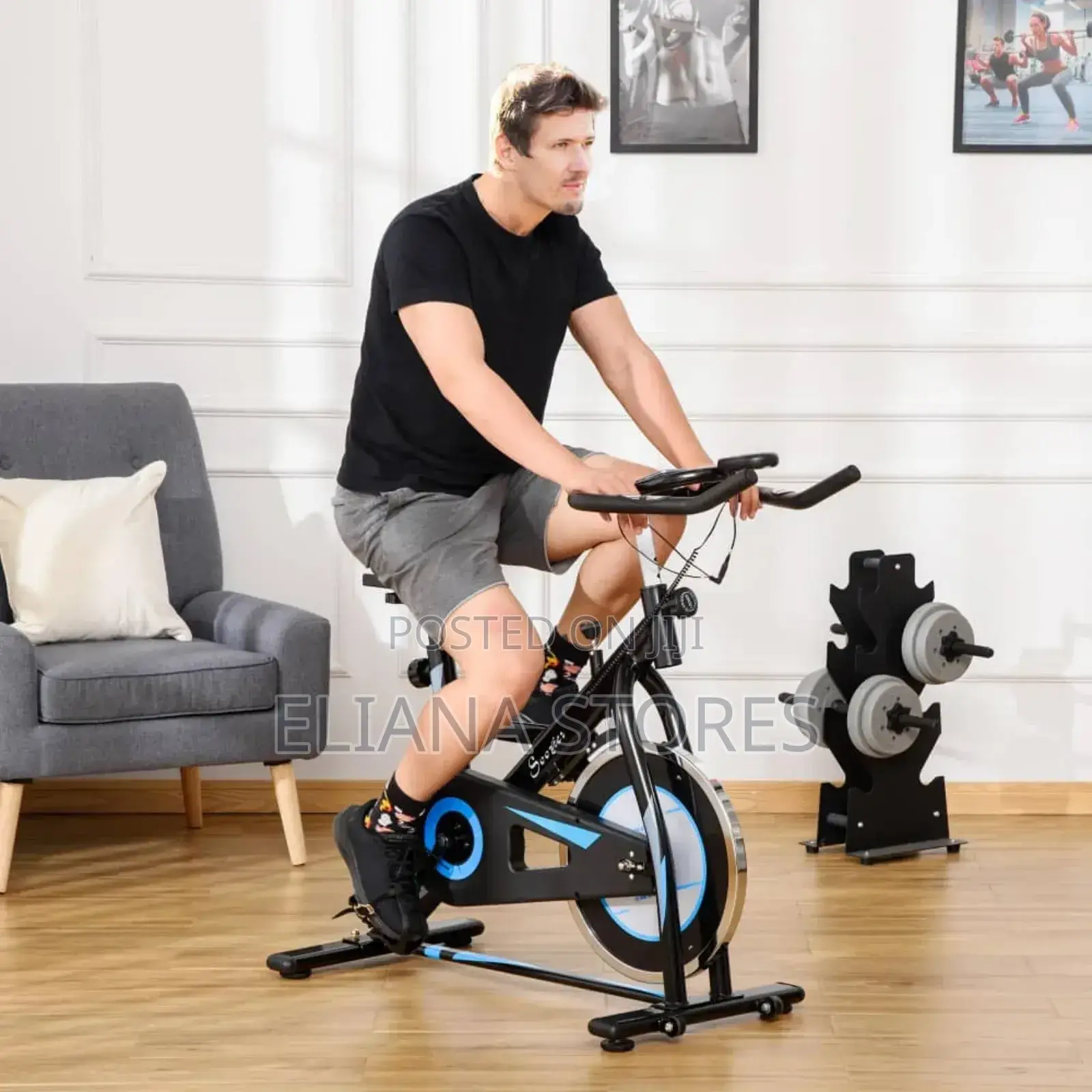 Sport Adjustable Exercise Bike Machine