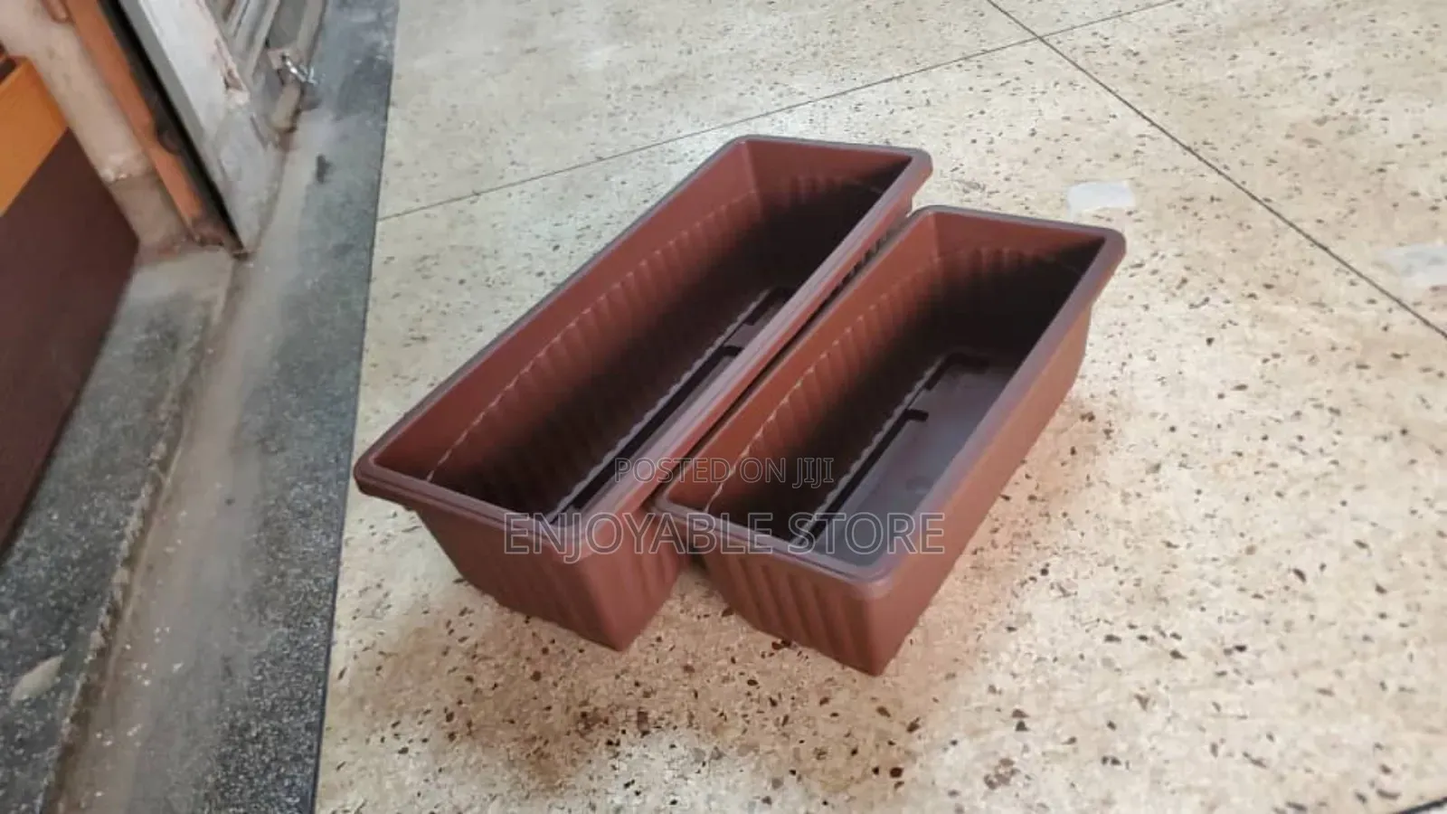 2pcs Plastic Flower Pots