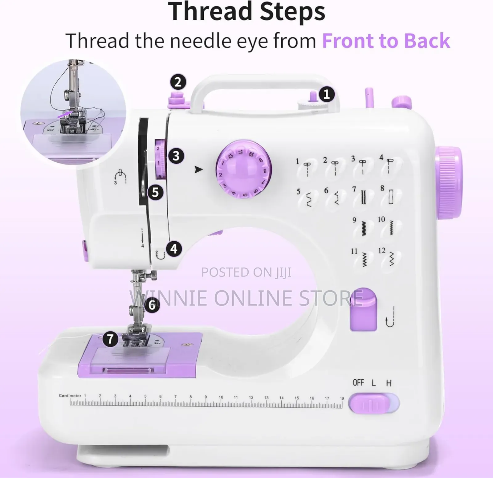 Portable Mini Electric Sewing Machine