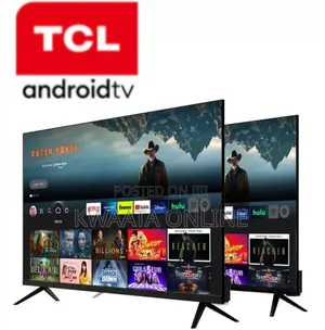 Tcl Frameless Smart Android Led Tv. Free To Air Decoder