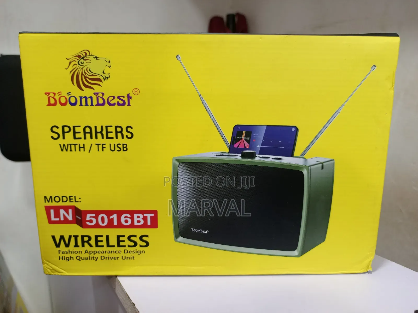 Boombest Ln 5016bt Wireless Bluetooth Speaker.