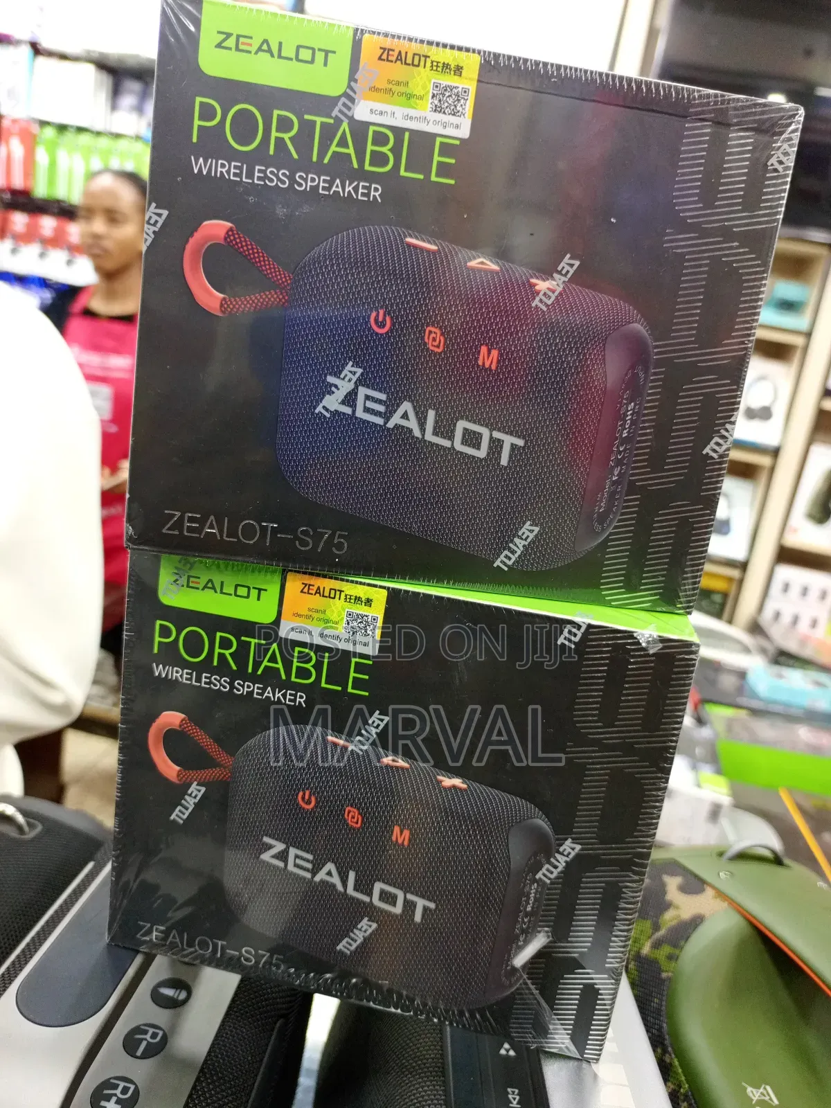 Zealot S75 Portable Wireless Speaker.