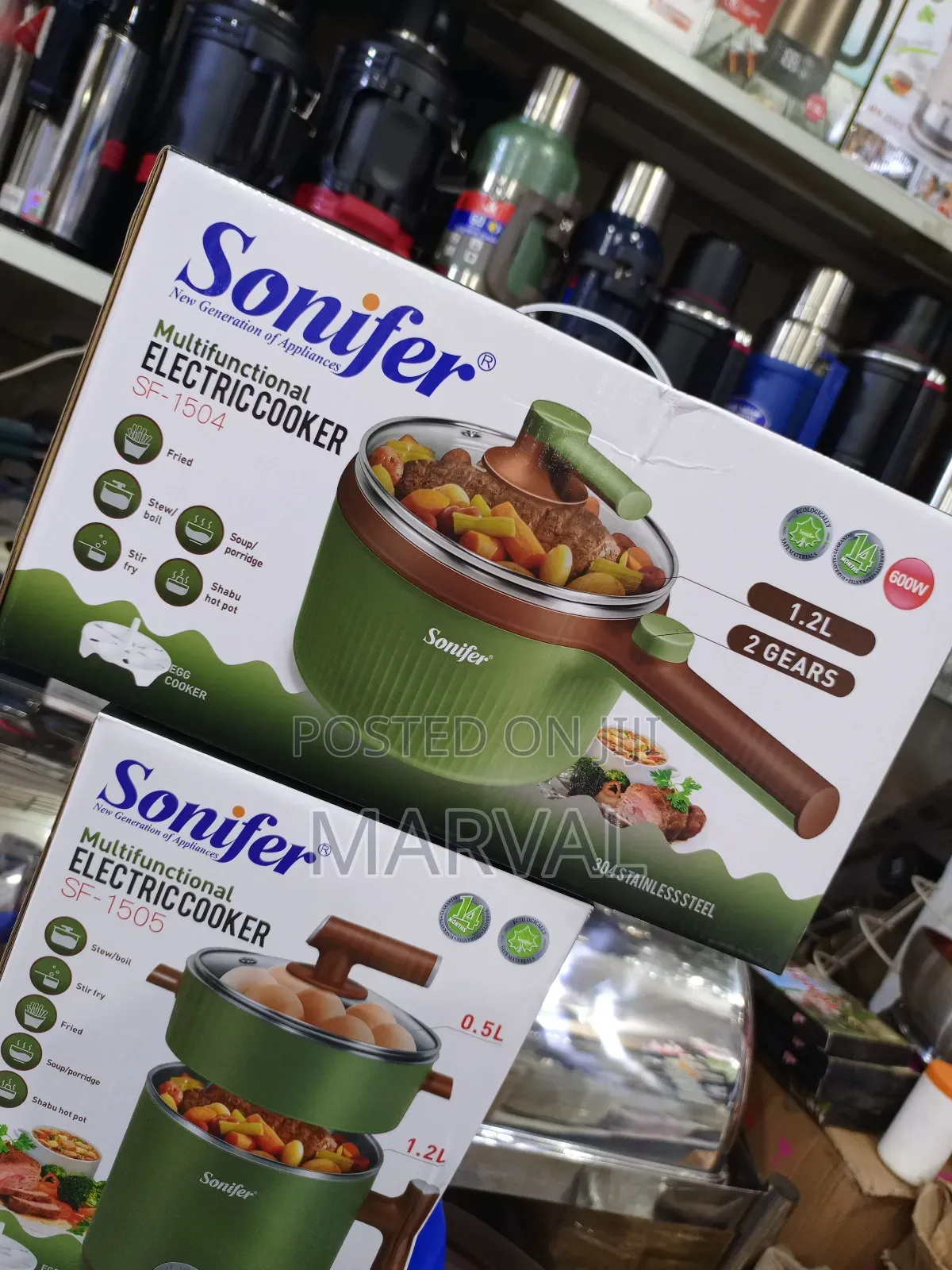 Sonifer Sf-1504 Multifunctional Electric Cooker.