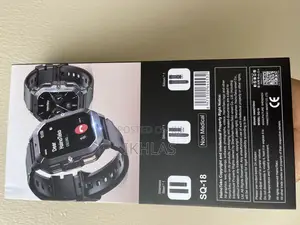 Hainoteko Sq18 Smartwatch With 3pair Strap and Scratch Resistence