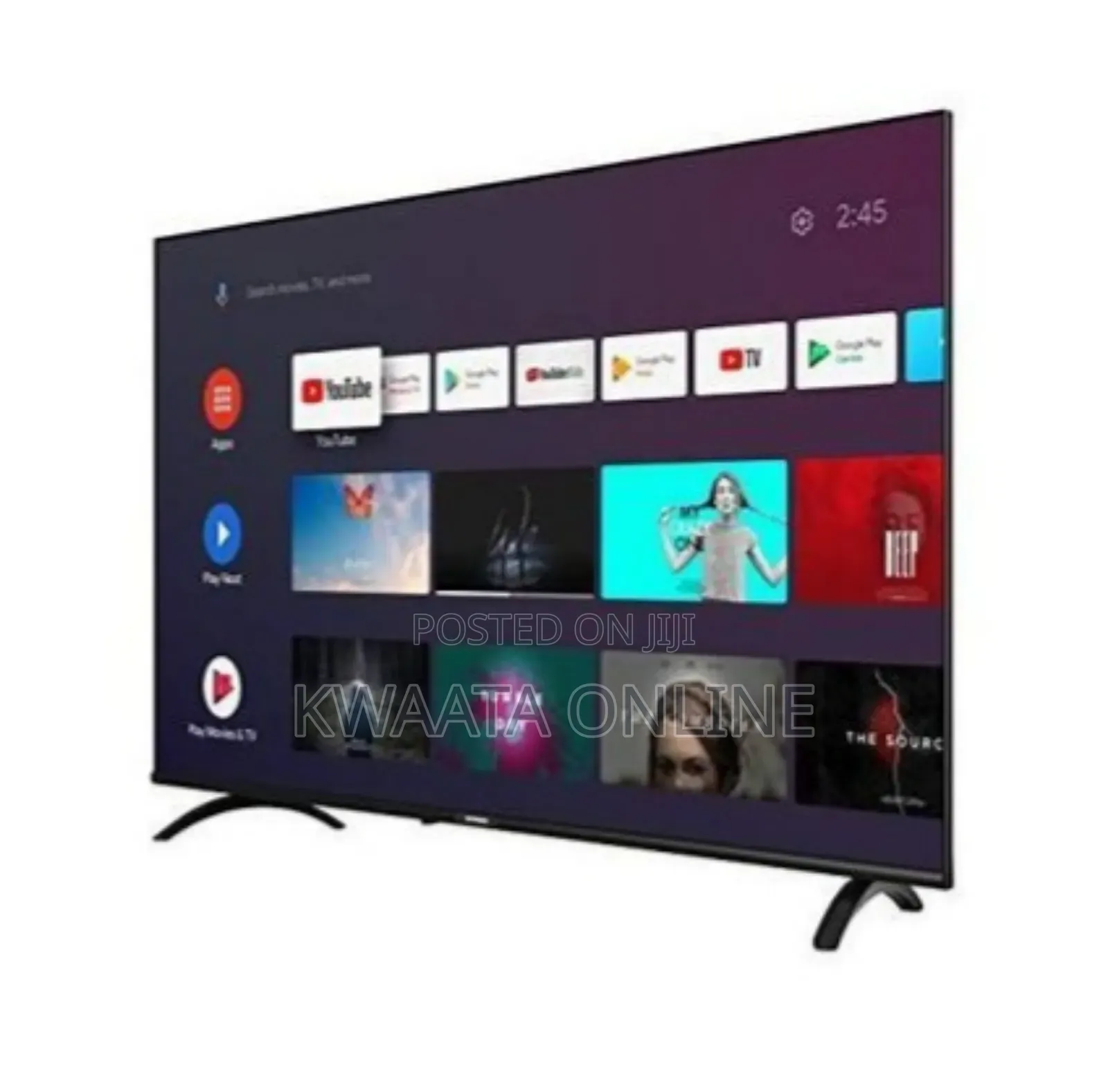 Tcl Frameless Smart Android Led Tv. Free To Air Decoder