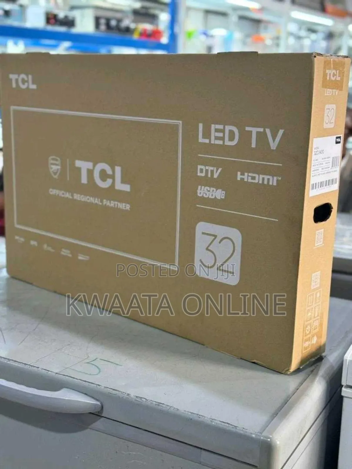 Tcl Frameless Smart Android Led Tv. Free To Air Decoder