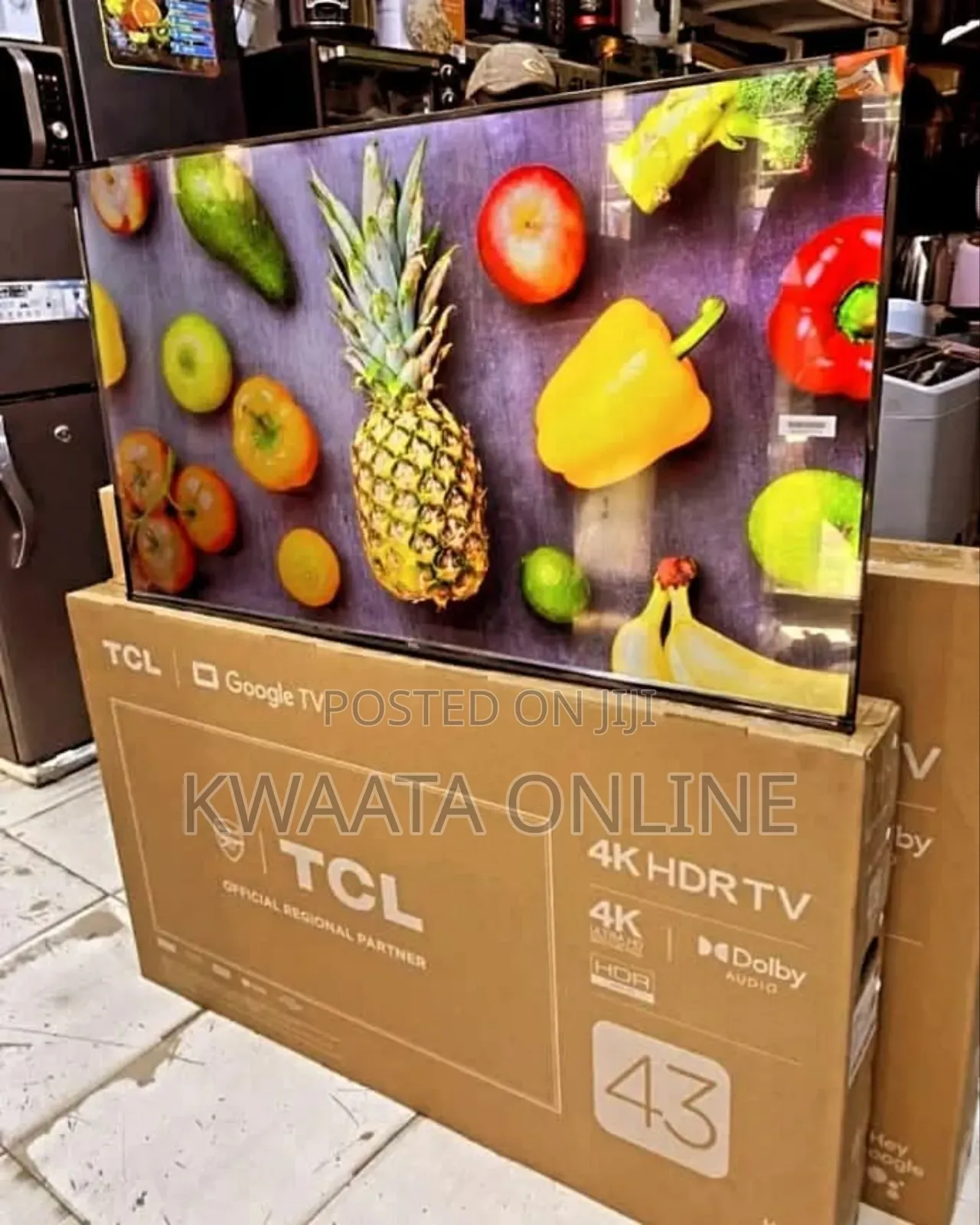 Tcl Frameless Smart Android Led Tv. Free To Air Decoder