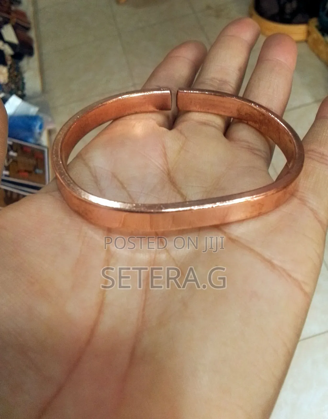 Copper Bracelet Round
