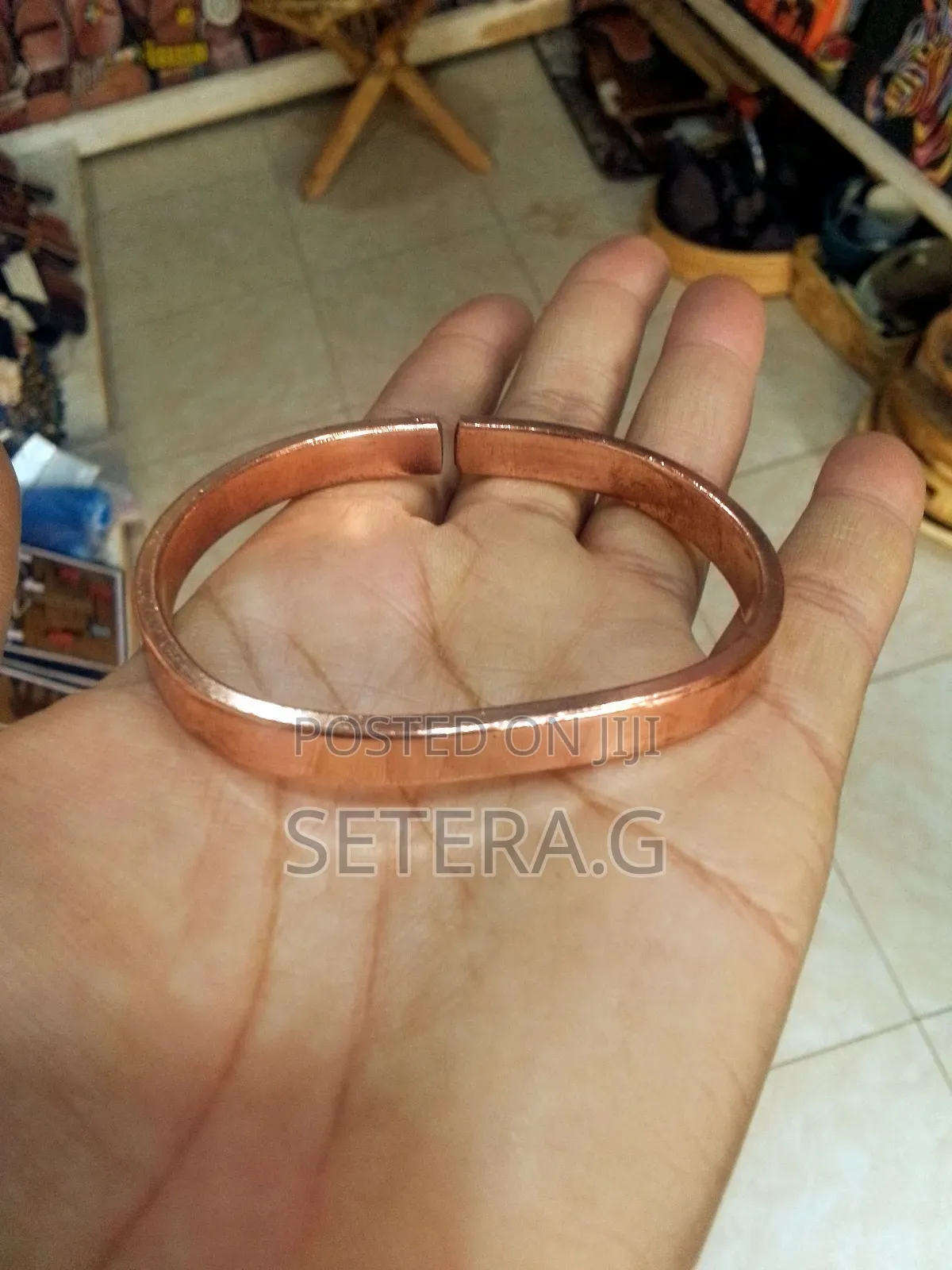 Copper Bracelet Round