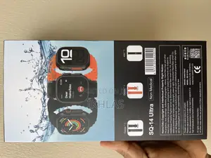 Hainoteko Sq-14 Waterproof Smartwatch With Amoled Display 3pair Straps