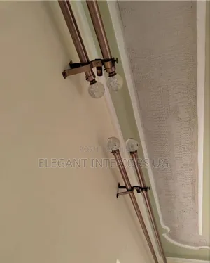 Elegant Curtain Rods Per Meter Available in Metallic and Plastic