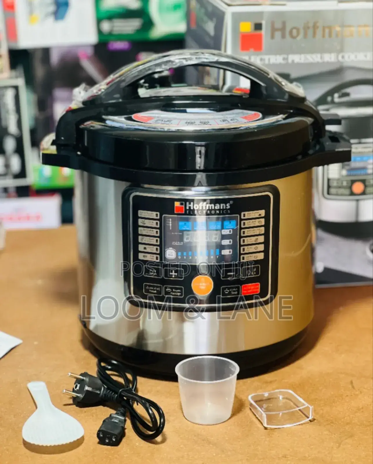 Hoffmans 12l Electric Pressure Cooker
