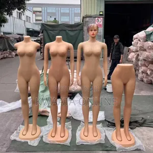Woman Manikin Dress Form, Realistic Mannequins Model Dummy With Head