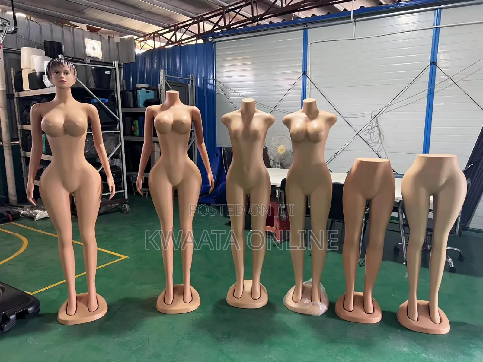 Woman Manikin Dress Form, Realistic Mannequins Model Dummy With Head
