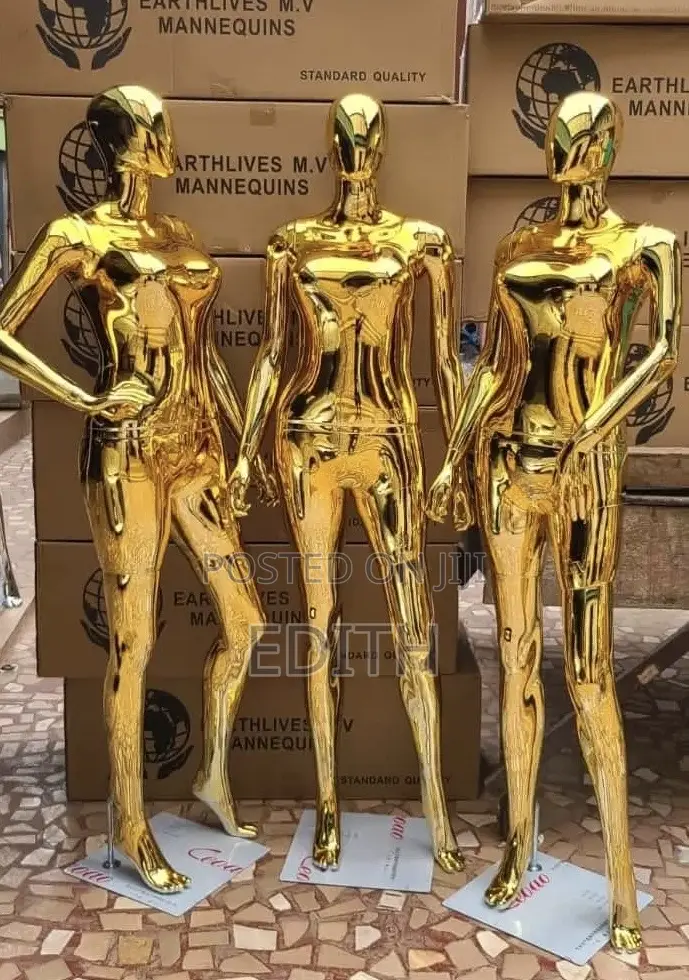 Golden Full Lady Mannequins