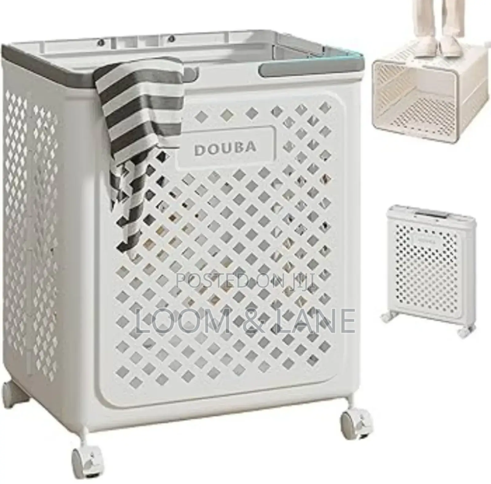 Foldable Plastic Laundry Basket